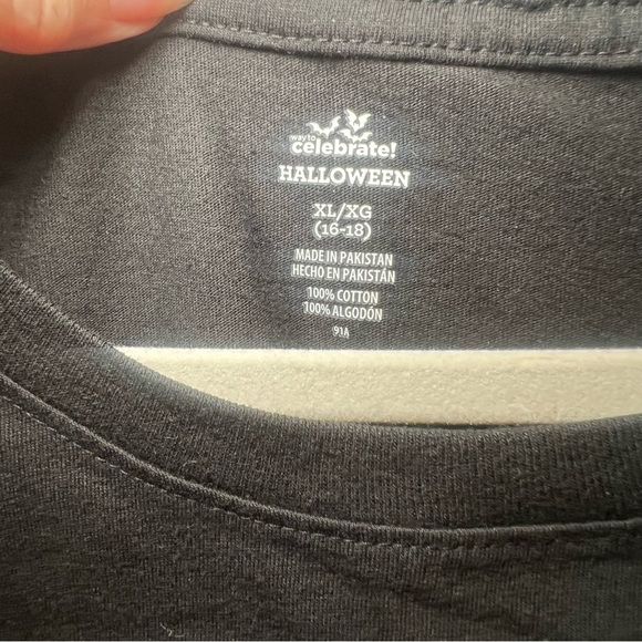 Gildan Black Tee with Witchy Graphic - Picture 4 of 4